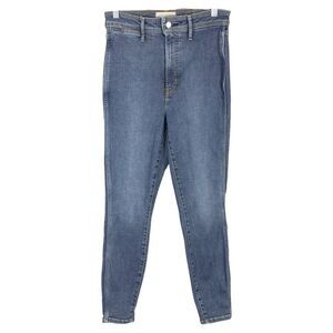 Everlane Size 29 Jeans The‎ Way High Skinny Jean High Rise Blue Stretch 565